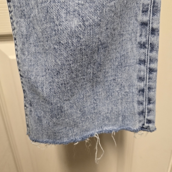 Rag & Bone DRE Low-Rise Boyfriend Raw Hem Acid Wash Blue Women Jeans Sz 27 - Picture 11 of 17